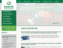 Tablet Screenshot of granderioambiental.com.br